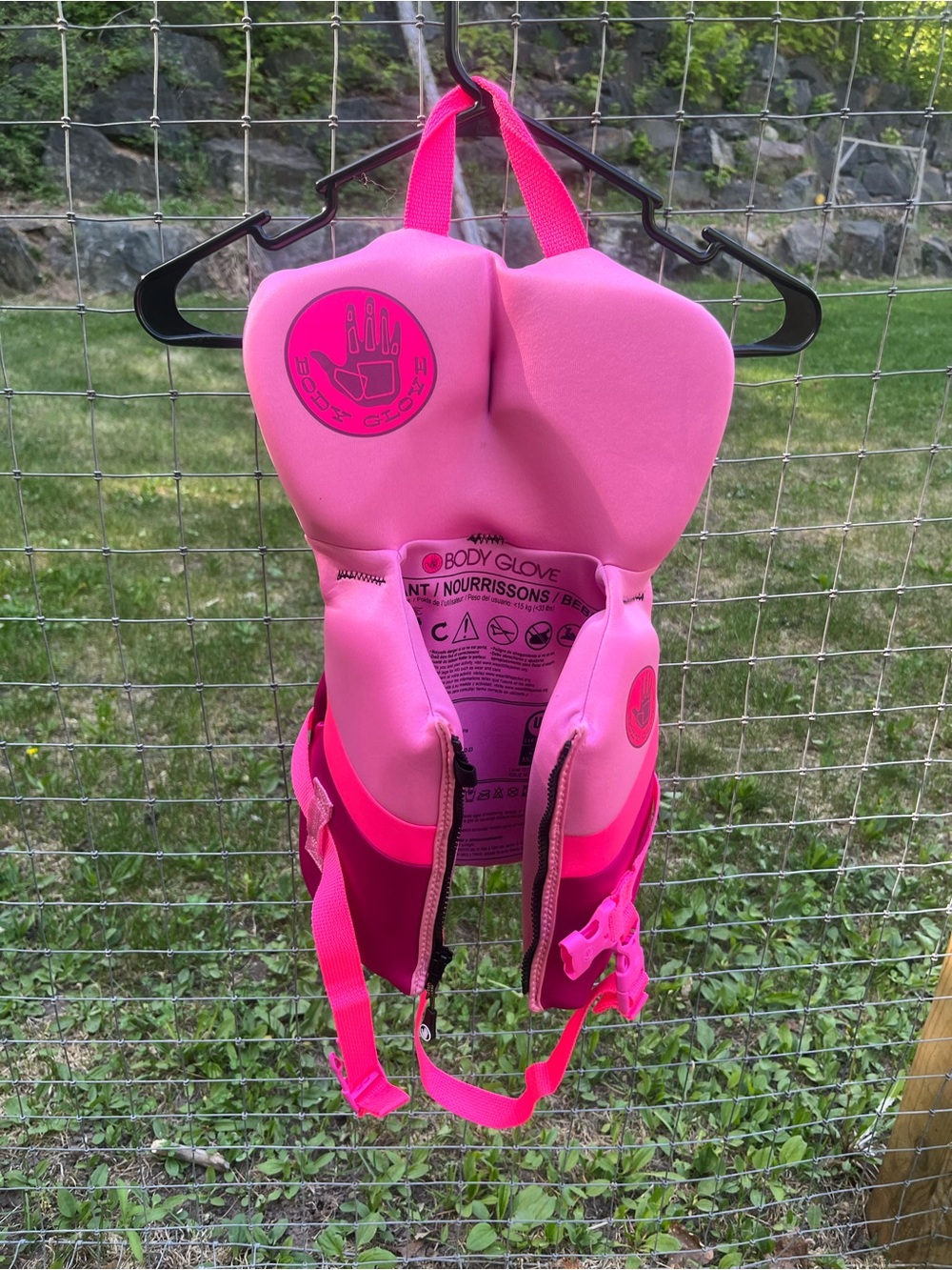 Body Glove Kids Hot Pink Floatation Vest